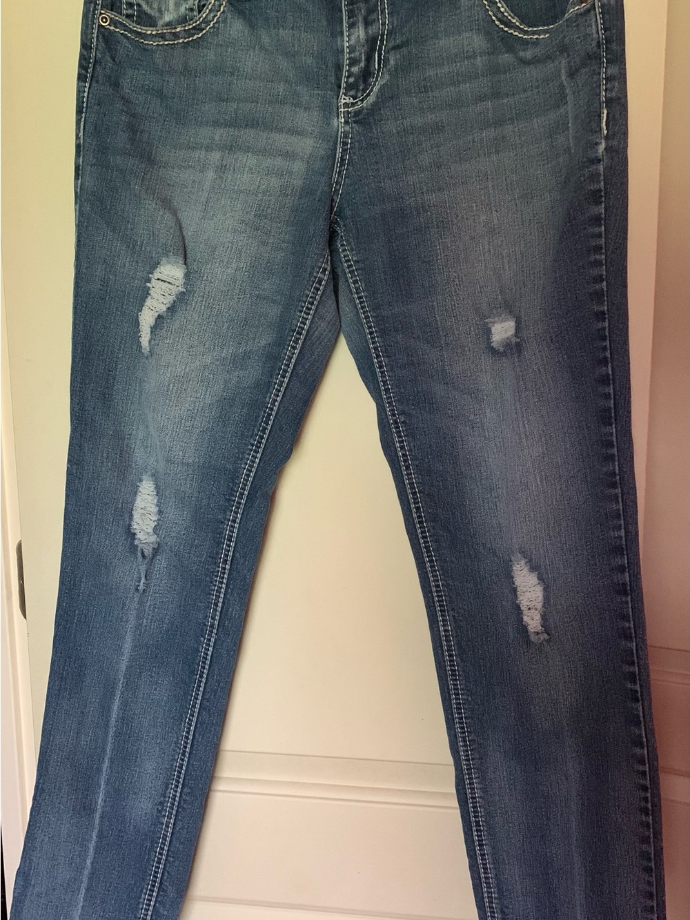 Red Camel Distressed Blue Women's Jeans